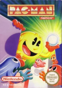 cover pac-man sur NES